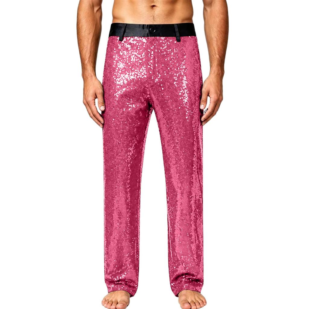 Men's Formal Dress, Trousers, Stage Dance Performance Costumes, Choir, Color Trousers, Photography Studio