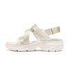 Sandalias Casuales de Velcro Sandalias Cómodas de Playa Sandalias para Mujer Blanco Crudo 163540-OFWT