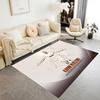 Karim Benzema's Flight Carpet Design for Balcony Hallway Playrooms Entryway Anti-slip Rug Decorate Offices Best for Christmas