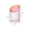 Creative Plastic Kitchen Utensil Holder: Multi-Compartment Chopstick and Spoon Rest with Draining Feature