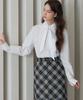 Deuloupisumeon Silket Cotton Tie Shirt [White]