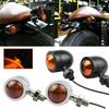 2pcs Motorcycle Turn Signal Lights LED Tail Light Fog Light for Motorcycle Turn Daytime Motorcycle Running Lights for Rear Head