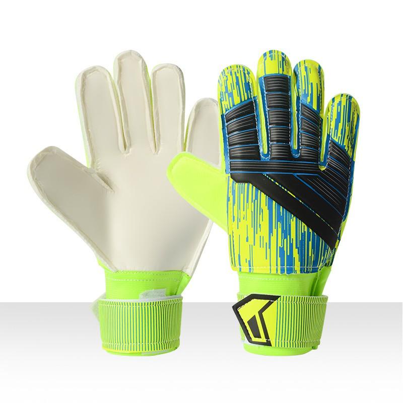Professional Football Gloves Kids Adults Breathable Non-Slip With Finger Protection Match Training