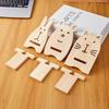 Cartoon Wooden Mobile Phone Stand Portable Detachable Bedside Stand Large Tablet Available Mobile Phone Stand
