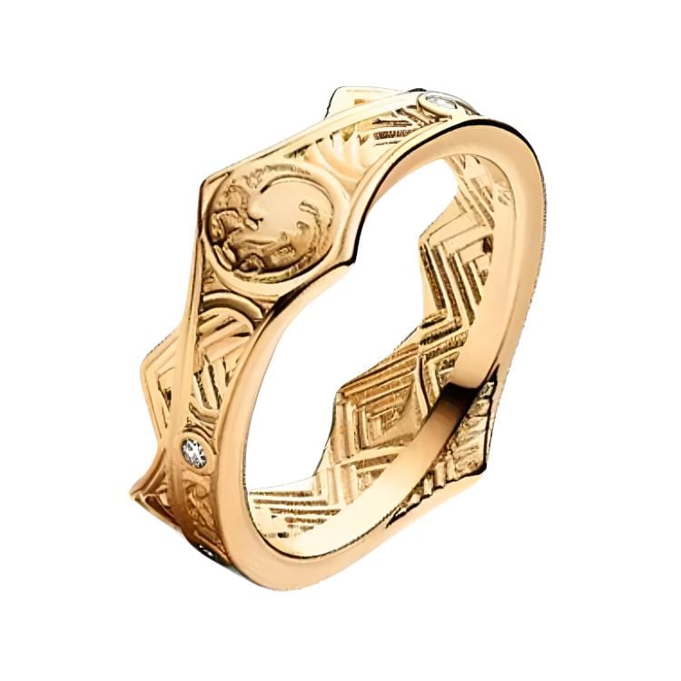 Pandora Gredzeni Sieviešu 162969C01 52 zeltains