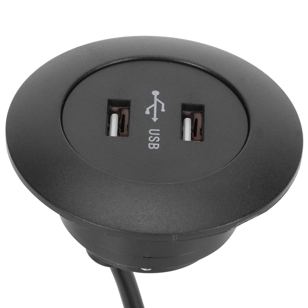 Dual USB2.0 Charging Socket Phone Charger for Electric Recliner Sofa Home Furniutre PartsBlack US
