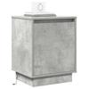 Nightstand 2 pcs Concrete Grey 39 x 34.5 x 50 cm Particleboard