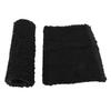 2pcs Chair Armrest Pad Sheepskin Fleece Armrest Cushion Comfortable Chair Armrest Pad for Transport Chairs Office