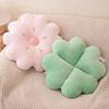Plush Toy Floral Cushion Pillow With Embroidery Plush Sofa Bed Decor Doll Gift