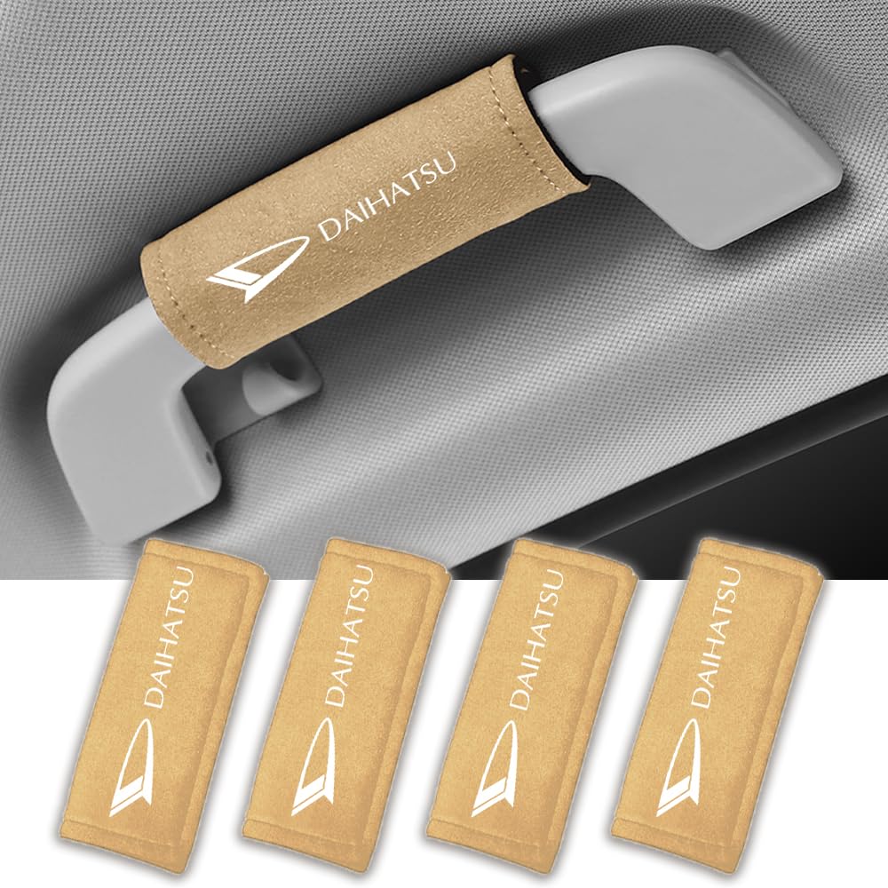 

Fumezu Assist Grip Cover, Compatible with Toyota Daihatsu Car Grip Cover, Protective Grip, Velcro Applicable to Daihatsu бежевый