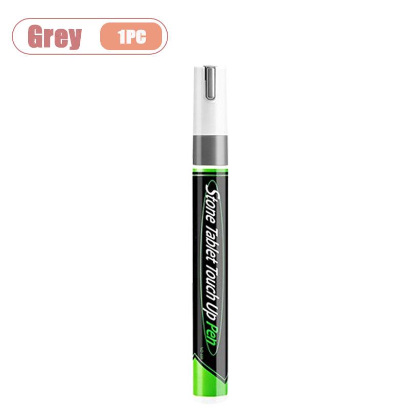 Tombstone Lettering Repair Paint Pen for Grave Marker Metal Stone High Heat Resistant Waterproof Fade Proof Outdoor Use