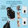 Stille Groom Pro Nagelslijper, 2025 Geüpgraded Stille Groomer Pro Nagels voor Honden, Oplaadbare USB-oplaadbare Huisdier Nagelslijper