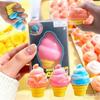 Squishy Ice Cream Stress Ball Soft Squeeze Sensory Fidget Toy Pressure Relief Decompression Play Toy Home Decor Gift For Kids Ad