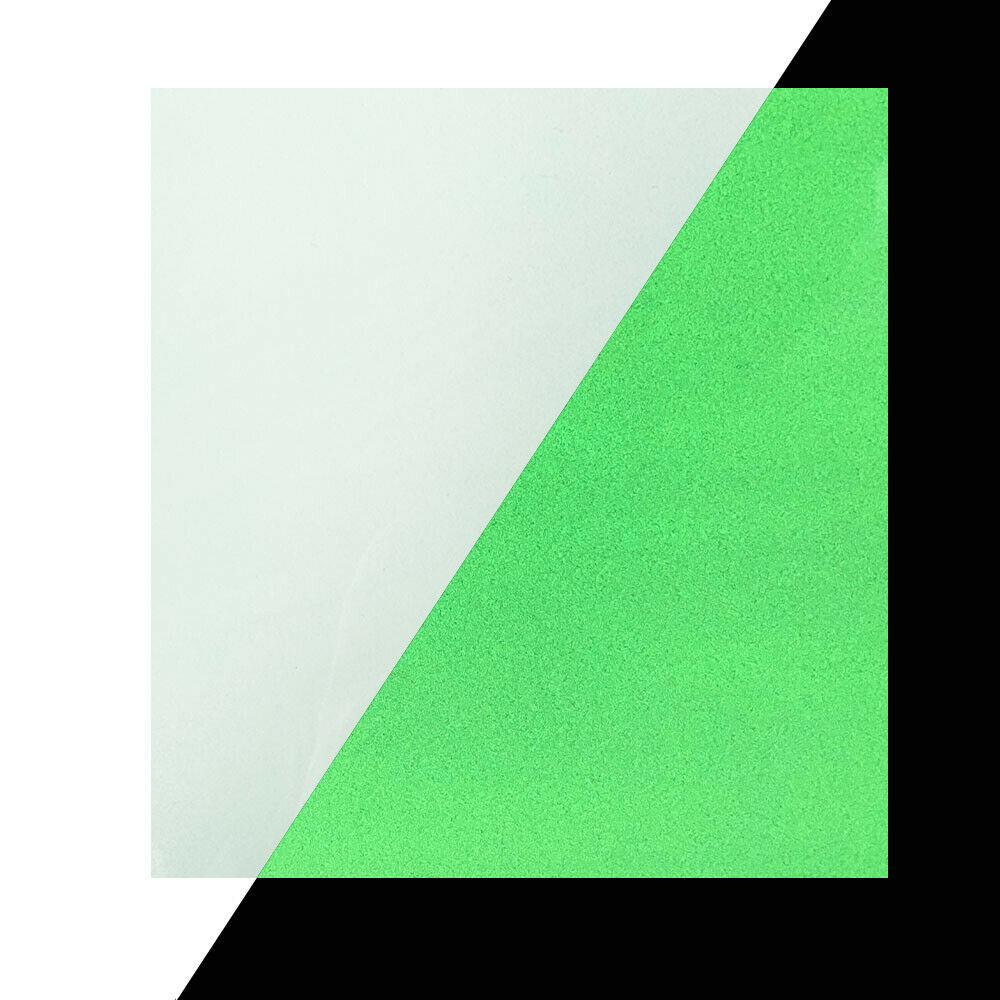 3D Puff HTV Heat Transfer Vinyl Film Glow in The Dark Luminous Iron on Tshirt Clothing for Cut Cameo 4 Assorted Colors Sheet