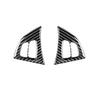 2Pcs Carbon Fiber Steering Wheel Button Cover Trim For BMW X5 E70 X6 E71