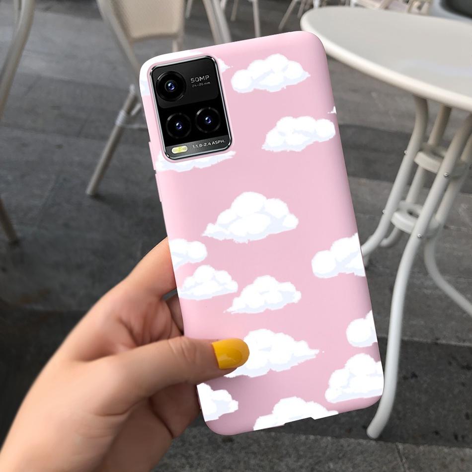 Cartooon Phone Case For Vivo Y21 2021 Y21S Y 21 V2110 V2111 Candy Silicon Case Back Cover For Vivo Y33S Y 33S V2109 Shell Funda
