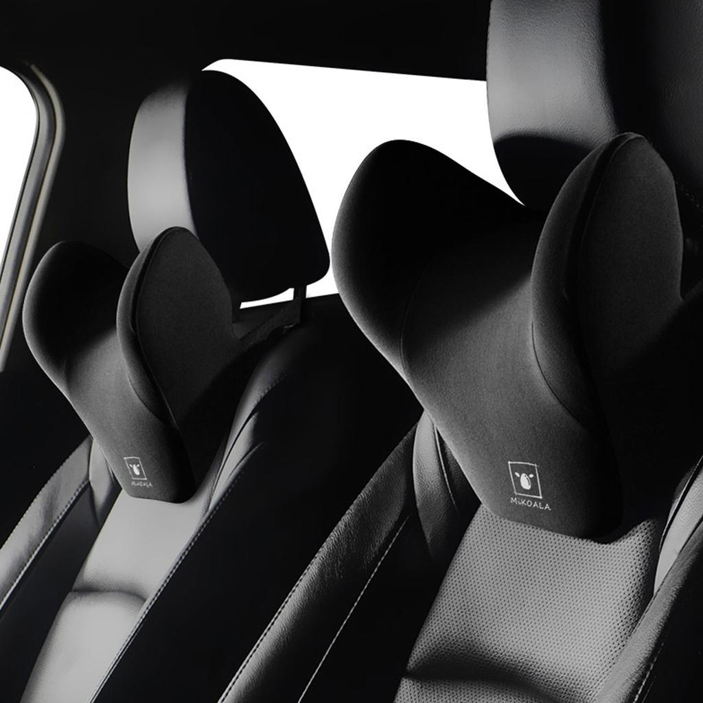 Car Headrest Lumbar Support Lumbar Cushion Memory Foam Cushion Backrest Lumbar Pillow Car Comfortable Neck Pillow Car Accsesorie
