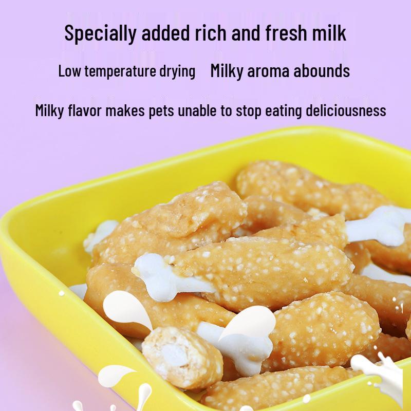 Colorful 100g Pet Snacks: Sushi Sandwich Wraps for Teeth Cleaning & Shiny Coat.