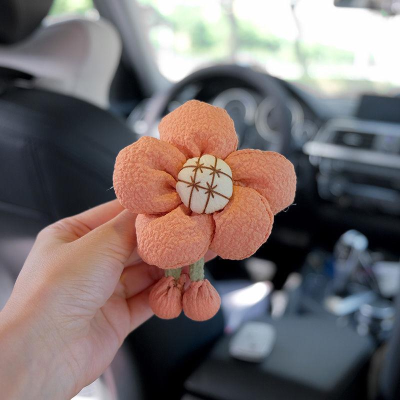 Sunflower Creative Car Hook Cartoon Cute Rear Seat Back Hanging Hook Automobile Interior Storage Holder Hooks Car Bracket