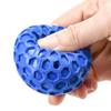 Hexa Bite Squeaky Chew Interactive Dog Toys Ball – Honeycomb Dental Cleaning Texture with Squeak & Bounce for Puppy Playtime