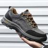 Genuine leather men's shoes 2025 spring new leather shoes outdoor hiking hiking shoes non-slip casual comfortable sports shoes men