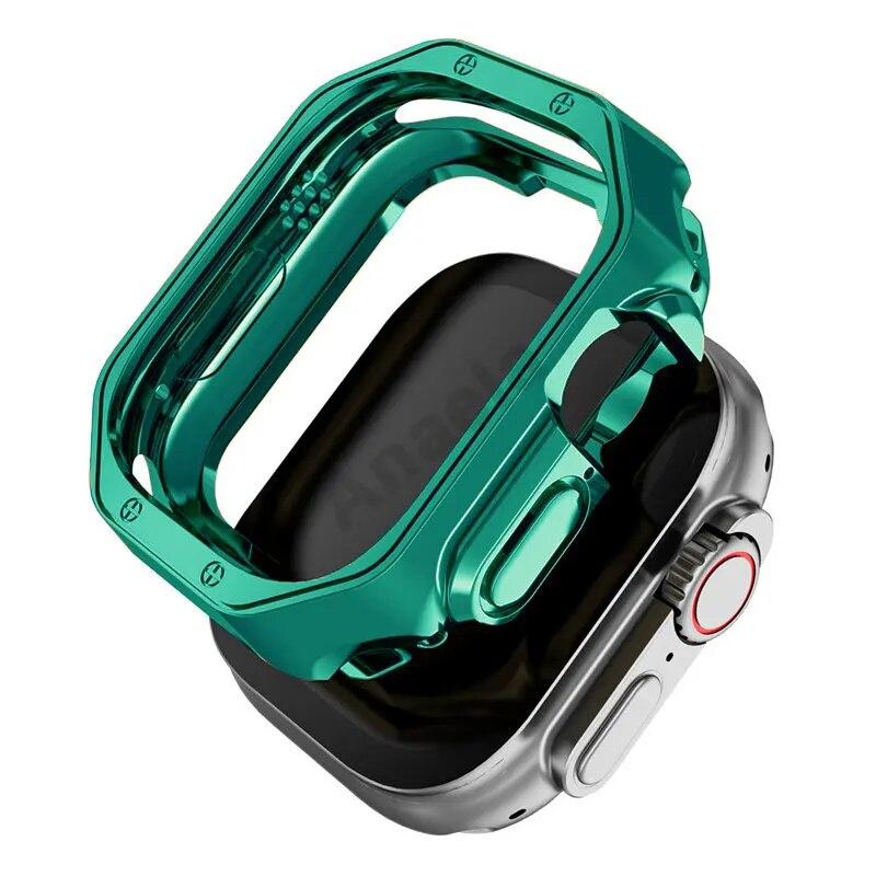 Cover For Apple Watch Ultra 49mm Soft TPU Protector Bumper Case iWatch Series 9 8 7 SE 6 5 4 40mm 41mm 45mm 44mm Watchcase