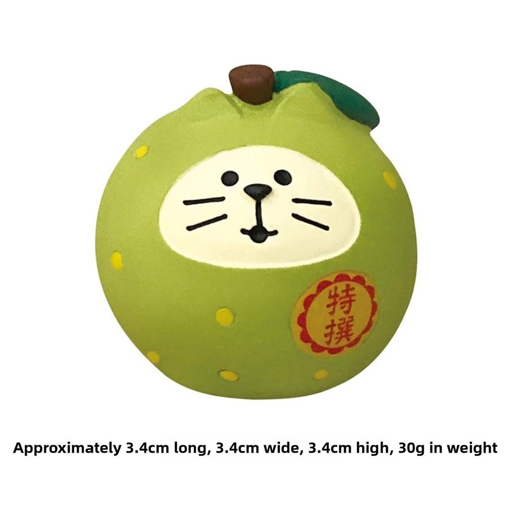 Cat Resin Figurine With Autumn Themed Decor For Home Or Office Display