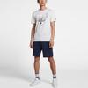 Nike Sportswear Food Pattern Printed Casual Crew Neck Short Sleeve T-Shirt Men Tops White AR0531-100