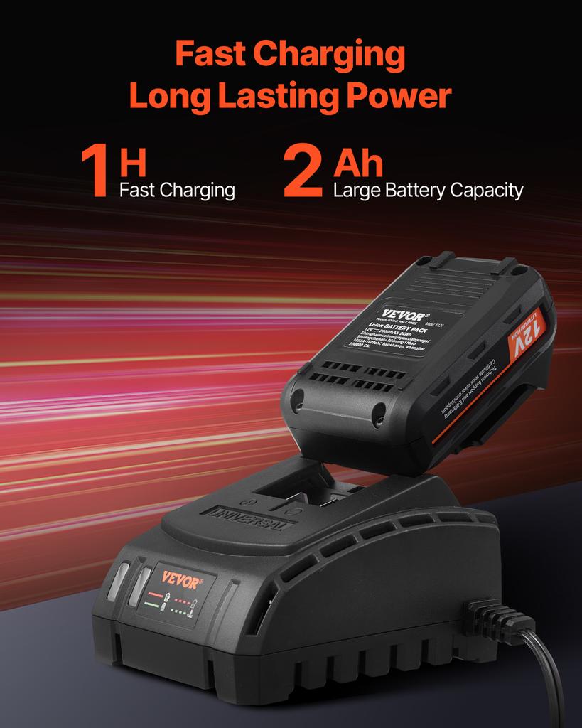 SucceBuy Tool Combo Kit Cordless 2-Tool Combo Kit Cordless Power Tool Combo Kit  Screws One Charger and One Cloth Bag