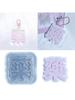 Jewelry Casting Molds Silicone Pendant  Molds,Silicone Keychain Molds Chinese Characters Resin Mold for  Crafts