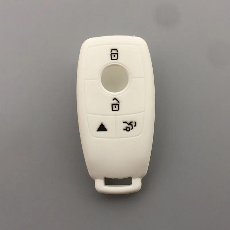 Silicone Car Key Fob Case Cover Holder Accessories For Mercedes-Benz New A C E S Gle Cls W177 W205 C205 W213 W222 W167 C257 Key