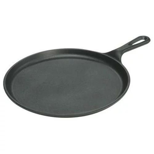 

Pre-Seasoned Cast Iron Frying Pan Round Griddle 11 Inch Non-stick Frying Pan Stove, Oven, Grill or Campfire Camping Cooking