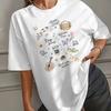 Music Tshirts For Women Cute Fruit Graphic Tees Cottagecore Aesthetic Tshirt Oversized Retro Streetwear Tops