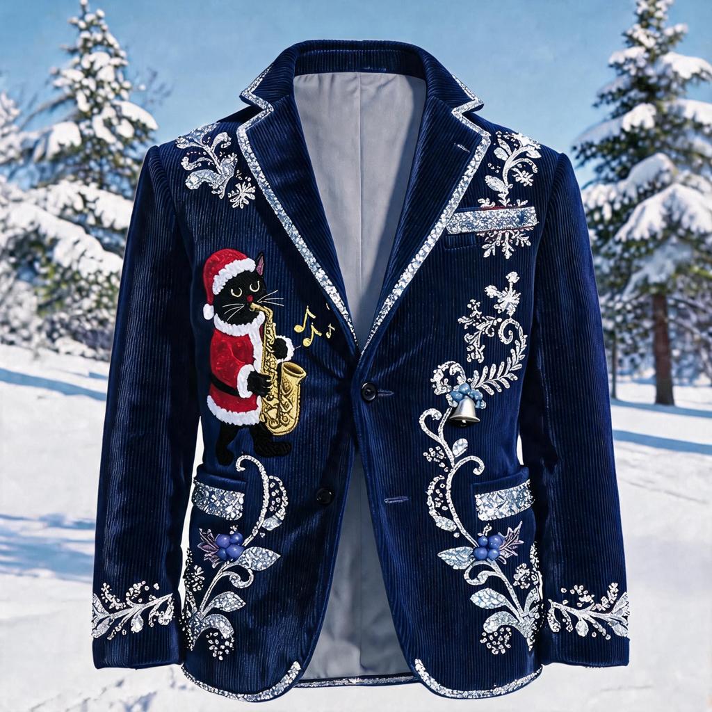 Men's Corduroy Jacket Casual Outerwear for Daily Wear
