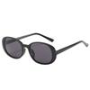 Sexy Small Oval Sunglasses for Women New Fashion Black Red Sun Glasses Female Vintage Colorful Shade Eyeglass