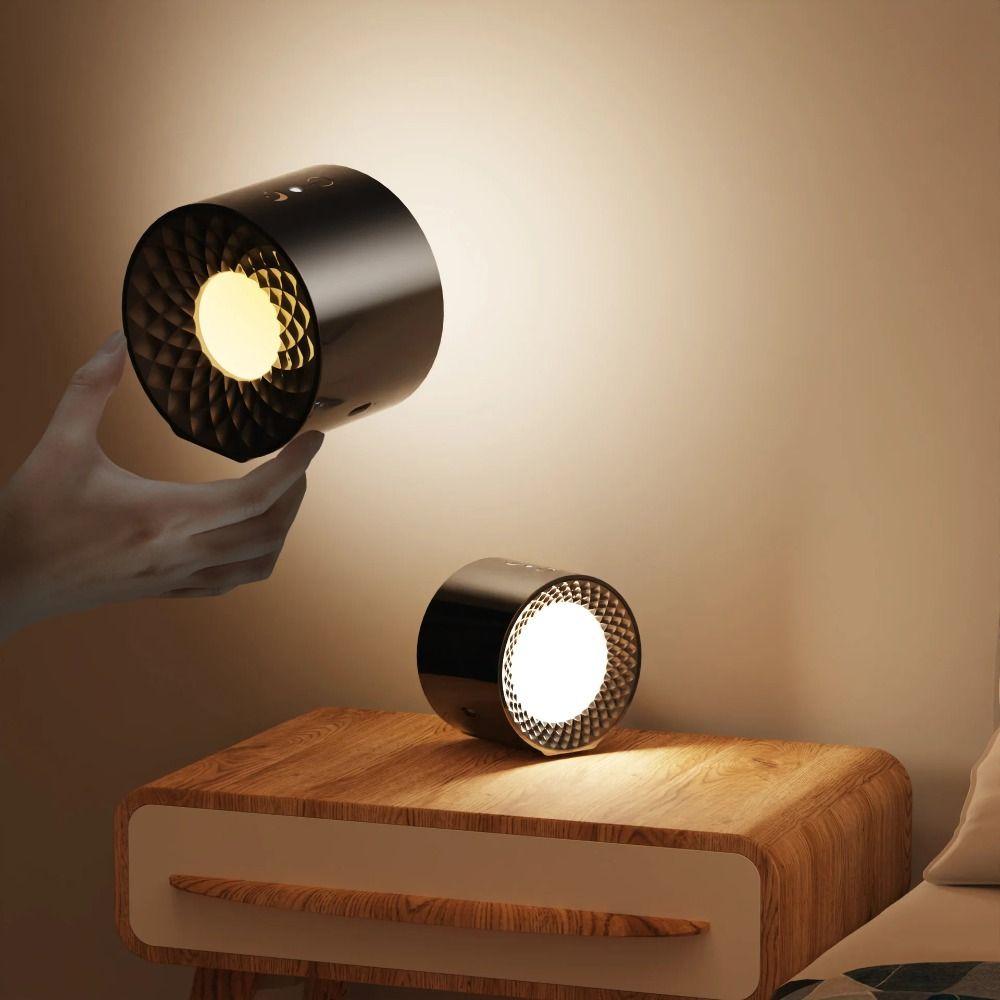 Magnetic Magnetic Wall Light USB Rechargeable Cabinet Spotlight Portable LED  Wall Lamp  Bedside
