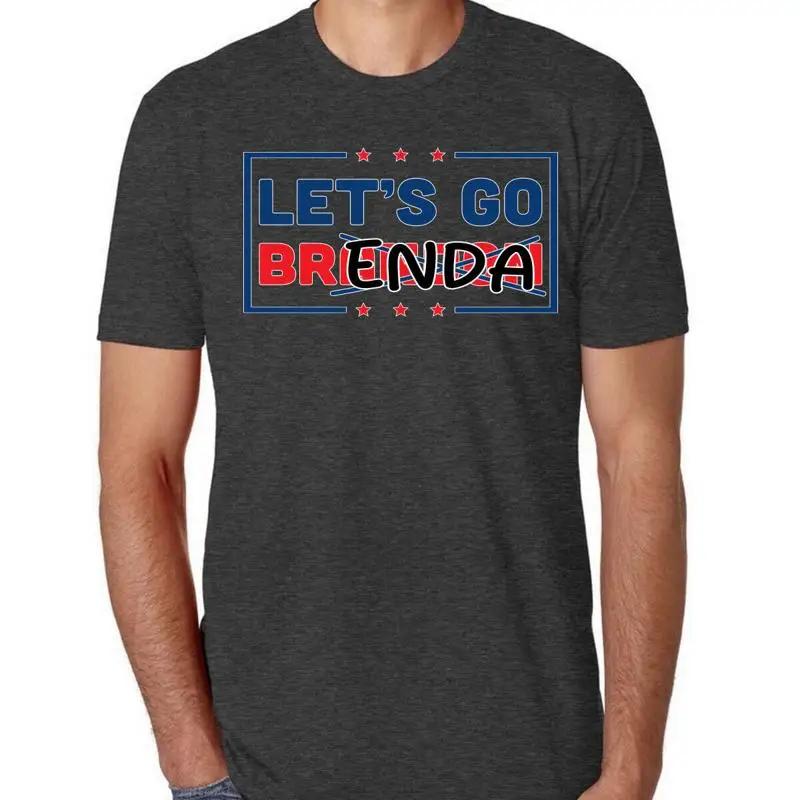 Lets Go Brenda Funny Maga Brandon Fjb Mens Premium T Shirt
