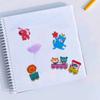 6/12/24 Pezzi Adesivi 3D a Bolle Stile Animale Cartone Animato Adesivi Giocattolo per Bambini Riutilizzabili per Regalo di Compleanno Natale Capodanno per Bambini TMZ