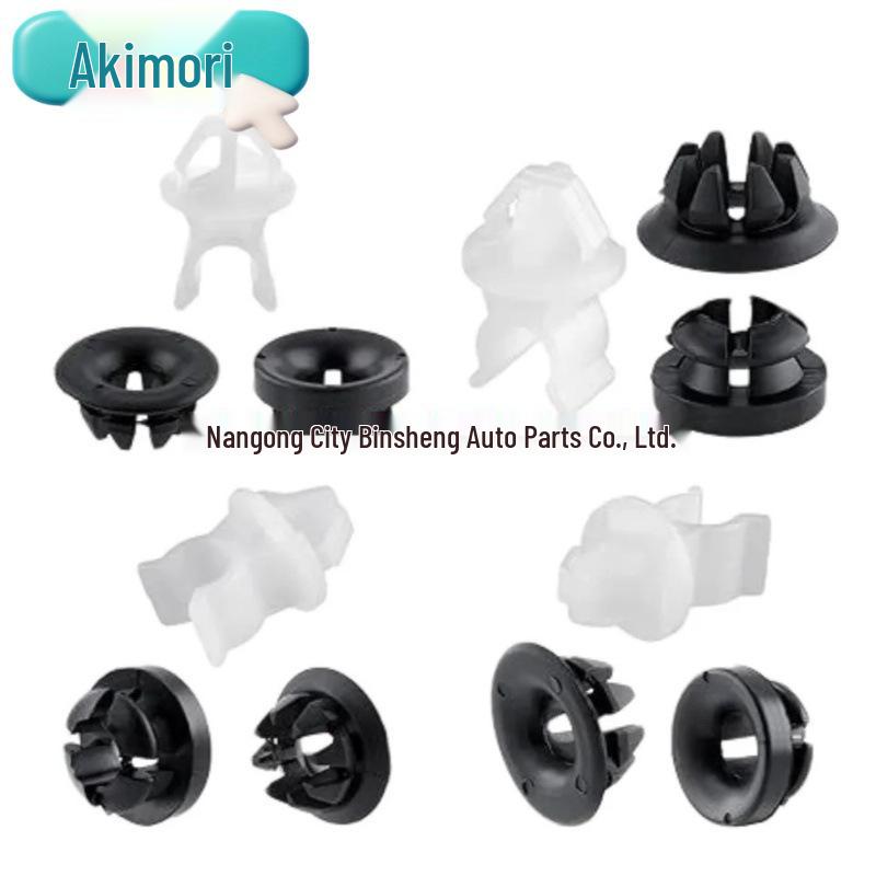 30pc Slot Cover Support Rod Clip Clamp for Honda Accord/Odyssey/Prelude (91503-SS0-003)