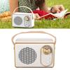 Portable Speaker Cute Old Fashion   Wireless Stereo Sound 500mAh Retro   Speaker for Desktop Bedroom