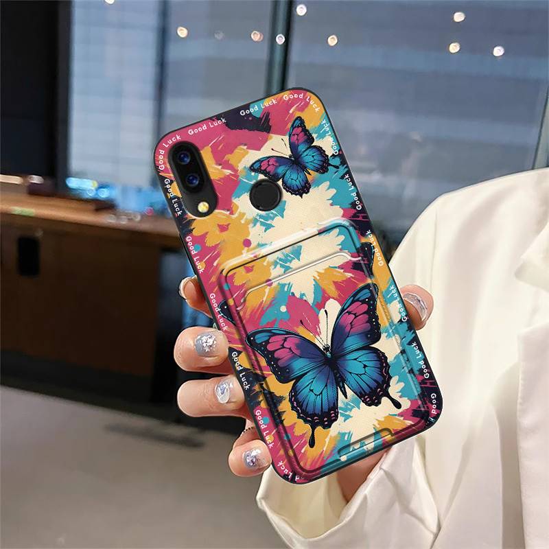 protective Cartoon Phone Case For UMIDIGI Power Card slot Durable Anti-dust Shockproof Back Cover Waterproof Cute Cover