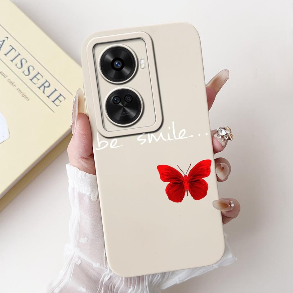 Nova 12 SE Hülle Für Huawei Nova 12 SE Cover 2024 Mode Bemalt Flüssigsilikon Anti-Fall Schutz Stoßfänger Für Nova 12SE Funda