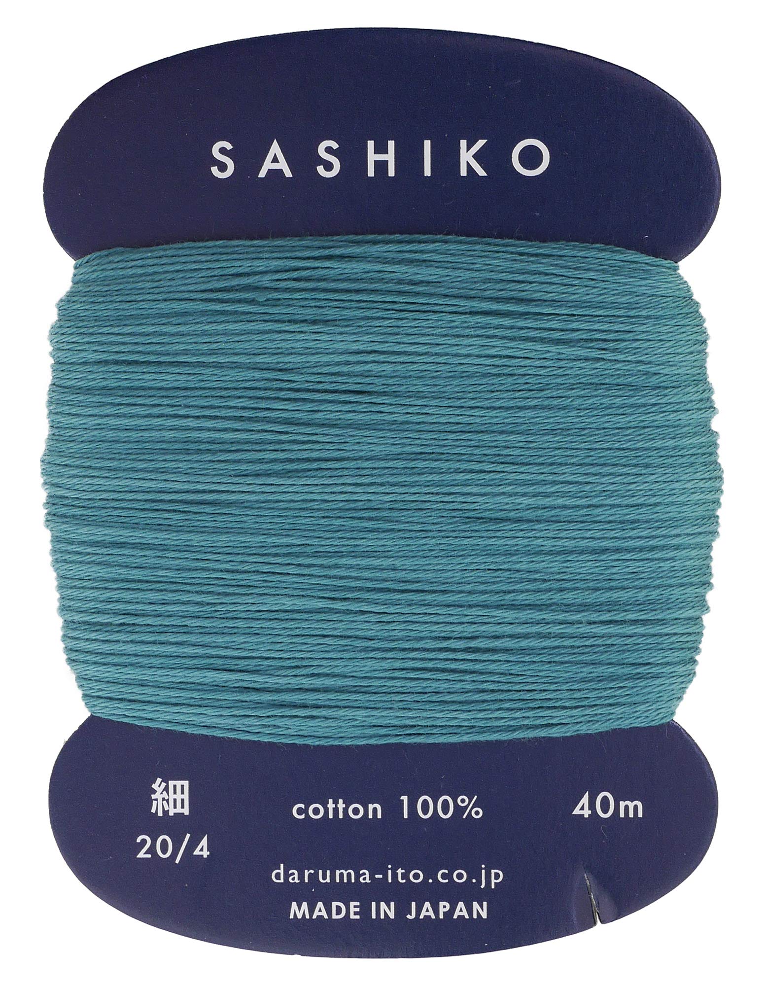 

Daruma Yokota Sashiko Thread Carded (Thin), Roll, Col. 205, 40m, 01-2400