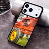 Farm Tractor Phone Case for iPhone 17 16 15 Pro Max Air 14 13 12 11 Plus Shockproof Cover