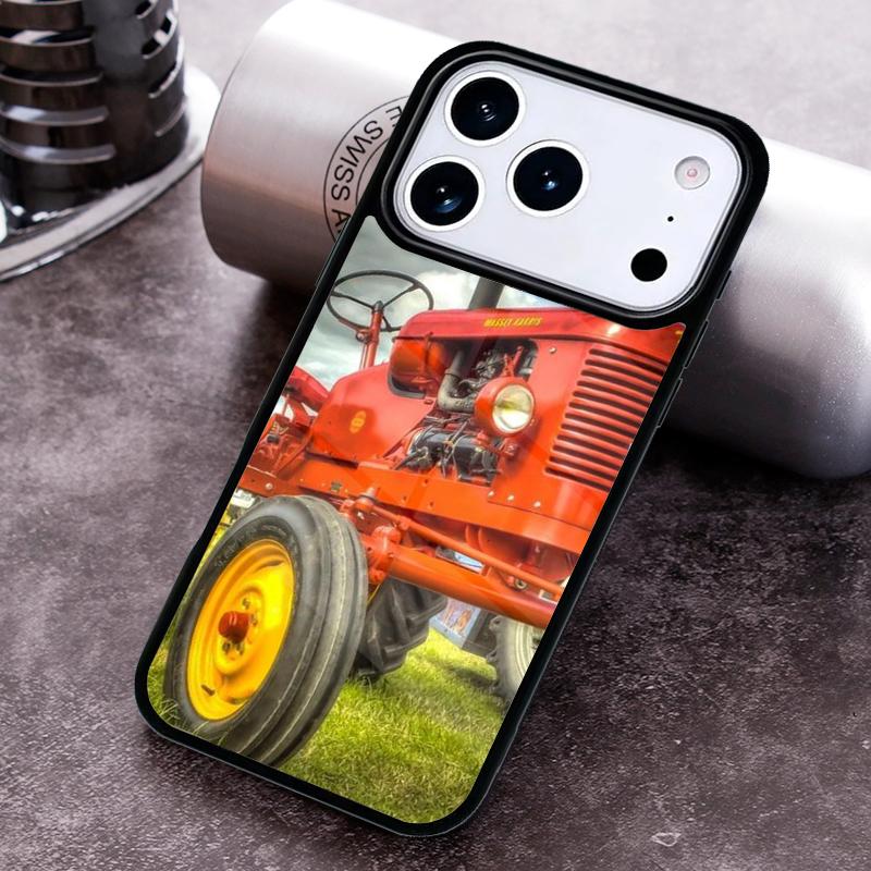 Farm Tractor Phone Case for iPhone 17 16 15 Pro Max Air 14 13 12 11 Plus Shockproof Cover