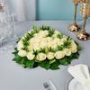 Heart Shaped Artificial Flower Decorations Photo Props for Wedding Centerpieces Road Leading Flower Rack Decorations