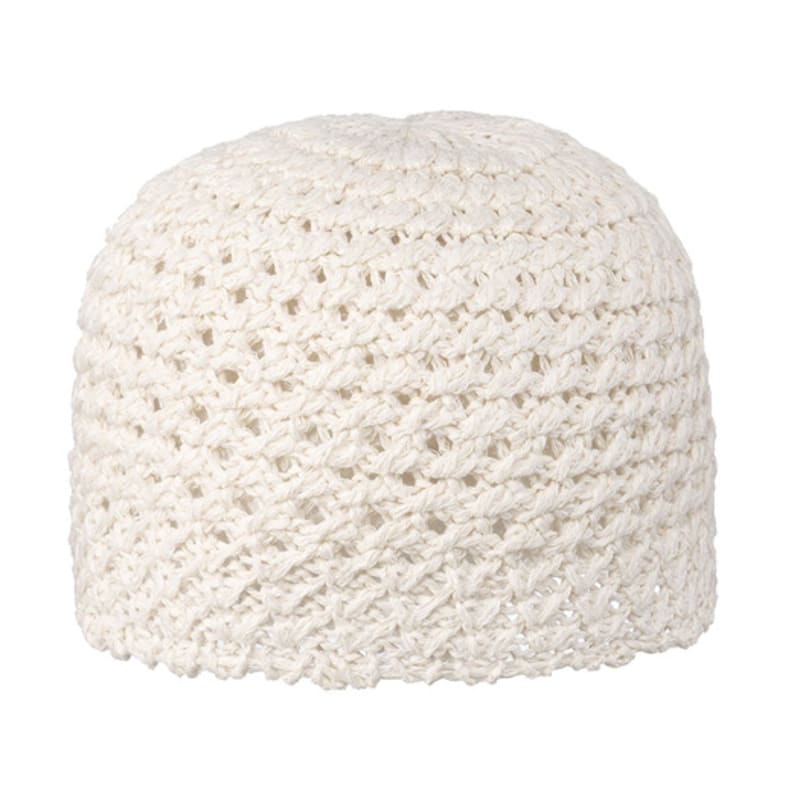 nau pagus crochet bucket hat ivory IVORY_999