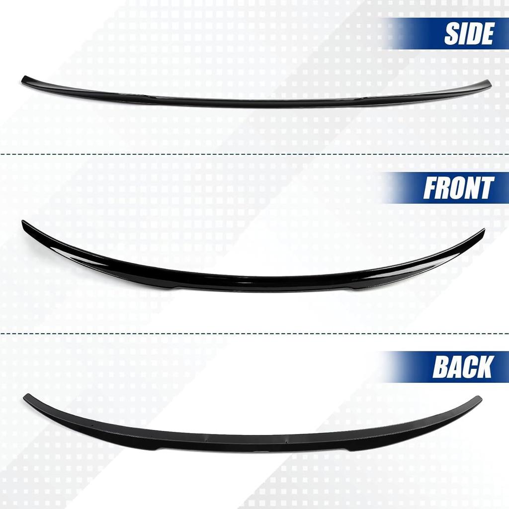 Rear Spoiler for 2019-2025 BMW G20 & G80 M3 330i 330e M340i, Gloss Black Car Trunk Wing, M3 Style Tail Deck Lip.