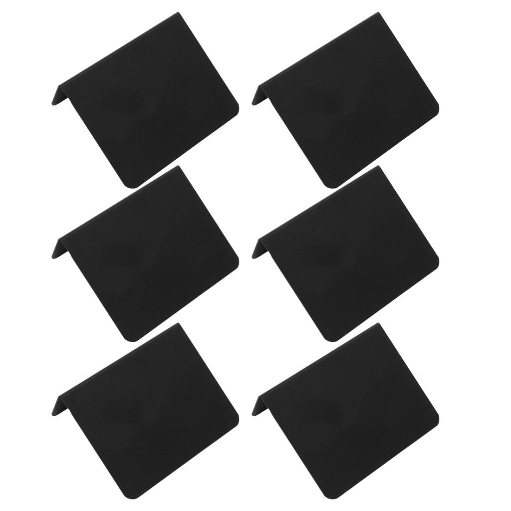 20pcs Mini Chalkboard Set Easy Write Erase Display Black Chalkboard Signs with Pen for Wedding Nail Salon