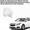 20 PCS Car Lower Outer Door Weatherstrip Clip, White Skirt Panel Fixing Trim Clips for Honda CR-V Model, Door Window Molding Clip Fastener